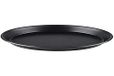 APS Pizzaform rond Ø 24/22,3 x 2,5 cm - pizzabak van blauw plaatstaal, niet gecoat, lange levensduur, voor professioneel pizzabaken