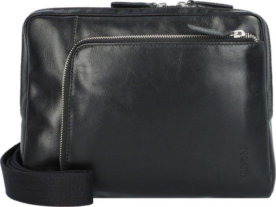 Picard Buddy Schoudertas leer 28 cm - Zwart