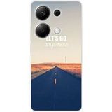 Xiaomi Bedrukt siliconen hoesje compatibel met Xiaomi Redmi Note 13 Pro 4G Citation 03