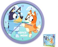 Bluey Wandklok – 25 cm – Kinderkamer Klok – Multicolor