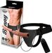 Harness Attraction Benny Strap-on Hollow Extender Vibrator Rood Leer