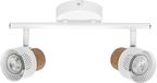 Osram DECOR SPOT CORK, 2 x 3,4W, 460lm, wit, GU10, dimbaar