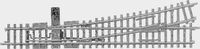 Märklin H0 K-rails Wissel Links 22715