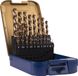 Rotec Spiraalborenset '110', DIN338, HD-S, 19-dlg, ø1-10 ABS