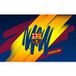 Barcelone Papier Peint Panoramique Foot / Football - 325 cm x 203 cm