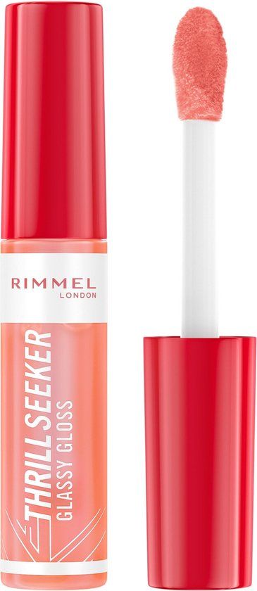 Rimmel Thrill Seeker Glassy Gloss - 250 Peachy Vibes - 4g