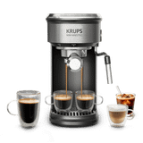 Krups Mini Maestro Hot & Cold XP350D Espressomachine Zwart-RVS