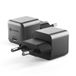 ALOGIC WCG1X30SGR-EU 30W GaN Snellader met USB-C - Zwart/Grijs
