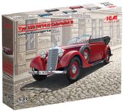 ICM Modelbouwauto - 35543 Mercedes-Benz 320 (W142) - Cabriolet B - Duitse Personenwagen Plastic - 1:35 - Modelbouw