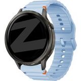 Garmin Vivomove 3s bracelet en silicone 'Wave' (bleu clair)
