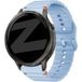 Garmin Vivomove 3s bracelet en silicone 'Wave' (bleu clair)