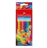 FABER-CASTELL Ergonomics Kleurpotloden set, 12-delig