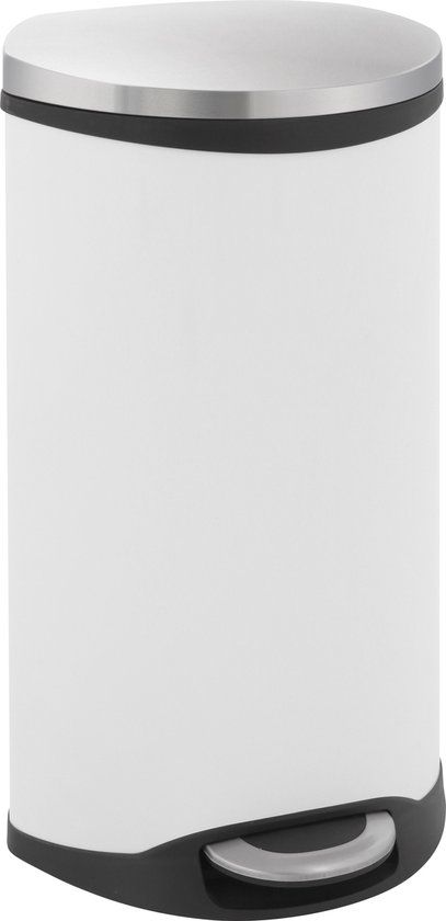 EKO Pedaalemmer - 30 l - Wit