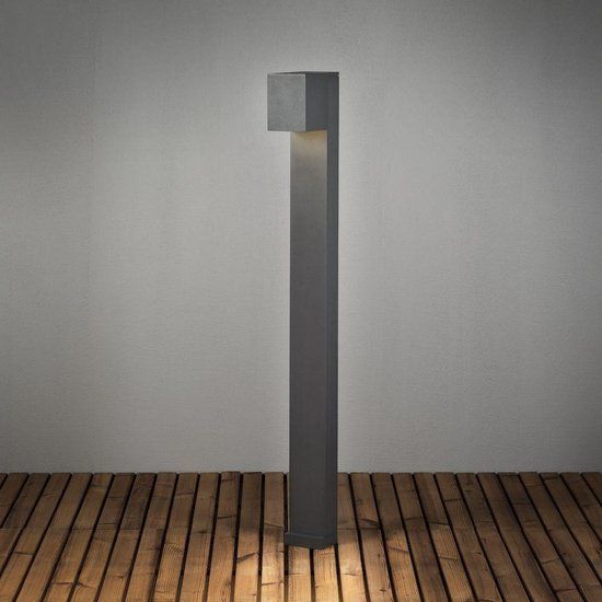 Konstsmide Cremona 1-lichts lamp 100 cm antraciet