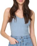JDY Nanna Knit Tanktop Dames - Maat XL - Lichtblauw