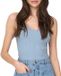 JDY Nanna Knit Tanktop Dames - Maat XL - Lichtblauw