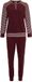 Pastunette Pyjamaset - Katoen/Polyester - Badstof - Bordeaux - Maat 46