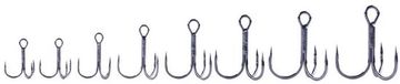 Savage Gear SGY 1X Treble Dreggen Roofvis Haken - Zwart - Maat 7 - 8 Stuks