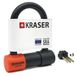 KRASER KR85S Robuust motorslot, SRA-gecertificeerd, hoge veiligheid, 85 x 125 mm, diameter 18 mm, dubbele sluiting, diefstalbeveiliging voor motorfiets, scooter, elektrische fiets