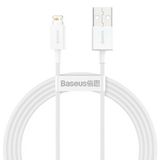 Baseus Superior 1,5 m Wit USB-C naar Lightning Kabel