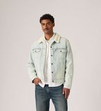 Levi's Jack Type 3 Sherpa Trucker lichtblauw
