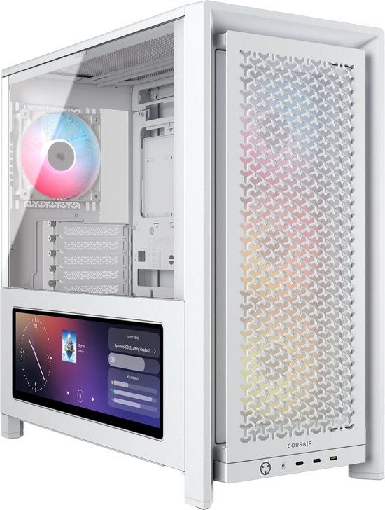 Corsair FRAME 4000D LCD RS ARGB Midi Tower Wit