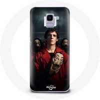 Maniacase Etui voor Samsung Galaxy J6 2018 La Casa de Papel Rio Masque