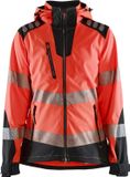 BLÅKLÄDER Blaklader Dames Softshell jack High Vis 4791-2513 - High Vis Rood/Zwart - XS