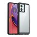Motorola Coque Hybride Motorola Moto G84 Antichoc - Noire