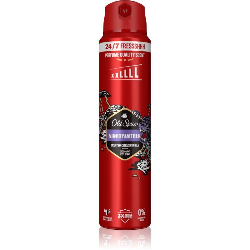 Old Spice Nightpanther Deodorant Body Spray 250ml