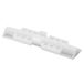 PRIME-LINE MP6539 Bi-Fold Door Slide Guide, Nylon, White, 2 Pack