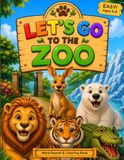 Let's Go to the Zoo: Zoo Animals Word Search Book for Kids Ages 5–8