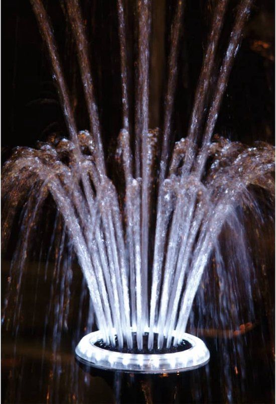 Ubbink LED-Jet Vulcano 1/2" - Sproeikop met LED - Wit