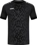 Jako Pixel Shirt Korte Mouw Heren - Zwart | Maat: XXL