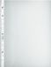 Herlitz folderhoes - DIN A4 - generfd - 0.085 mm - 100 stuks