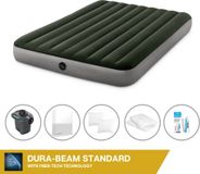 Intex Luchtbed - 2-Persoons - 152 x 203 x 25 cm - Groen