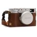MegaGear MG1895 Ever Ready Echt Lederen Camera Half Case compatibel met Fujifilm X100V - Bruin
