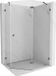 Mexen Lunar cabine de douche pentagonale, charnière droite 100 x 80 cm, transparent, gunmetal