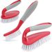 Unyqoos® set de 3 brosses de nettoyage pour salle de bain et cuisine
