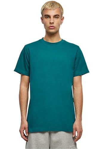 Build Your Brand Heren T-shirt ronde hals - Retrogroen - S
