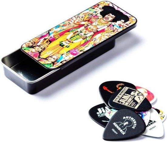 Dunlop Jimi Hendrix Bold As Love Pick Tin - Plectrum