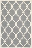Safavieh Cambridge Collection CAM710 Vloerkleed, Wol, Donkergrijs & Ivoor, 122 x 183 cm
