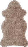 Safavieh Vloerkleed Tegan schapenvacht handgemaakt Taupe 152 x 213 cm