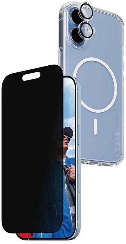 PanzerGlass 3-in-1 Beschermingspakket Geschikt voor Apple iPhone 17