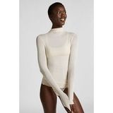 Hunkemöller super soft Turtleneck shirt met Cashmere Wit