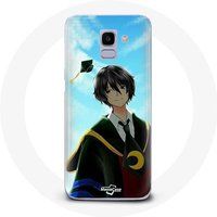 Maniacase Hoesjes voor Samsung Galaxy A8 2018 Koro Sensei Assassination Classroom Anime Manga