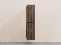 Wiesbaden Alvara Kolomkast - 160x35x35cm - Donker Eiken