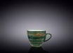 Wilmax Tasse à expresso, 110 ml, vert, en porcelaine