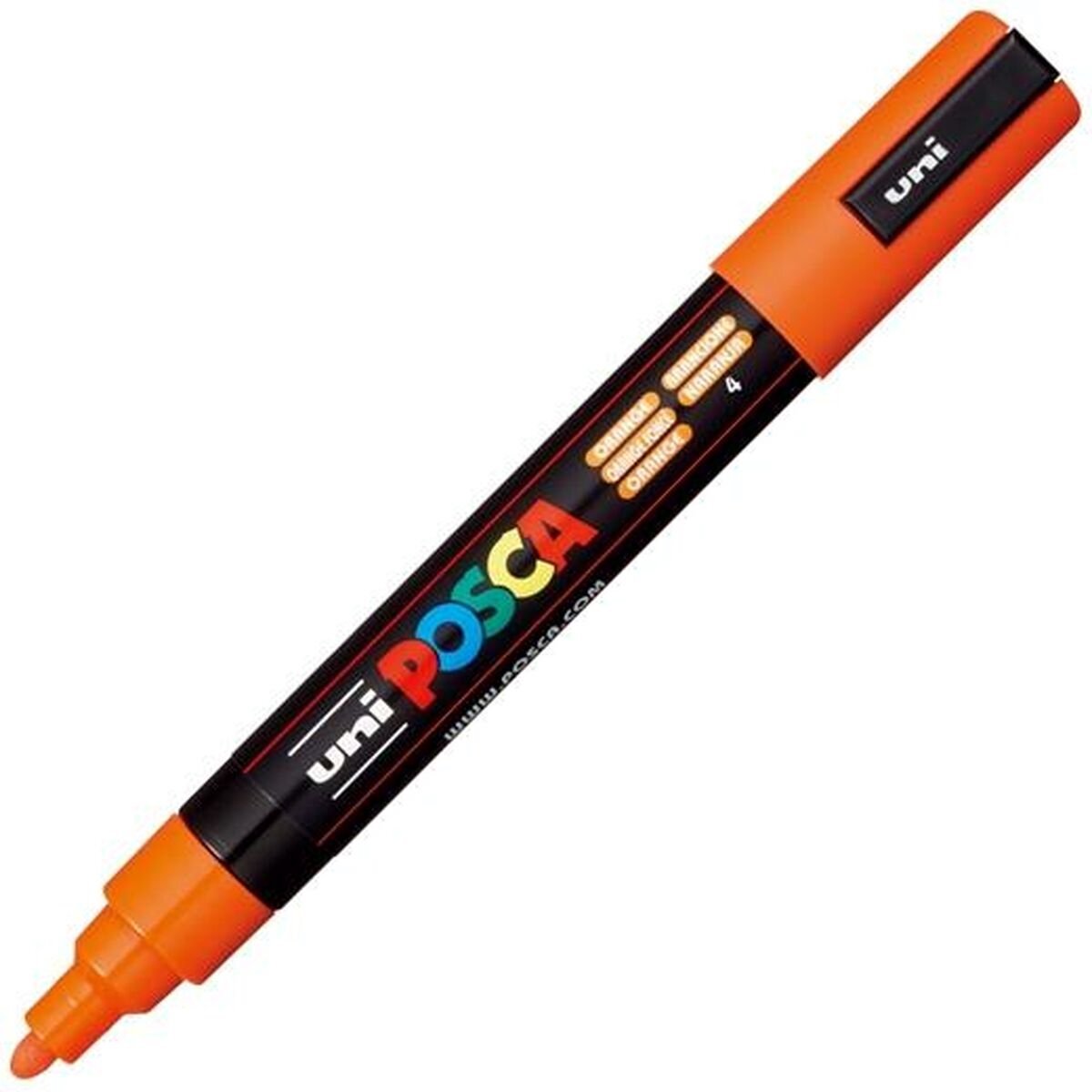 Posca Verfstift PC5M M donkeroranje - 6 stuks