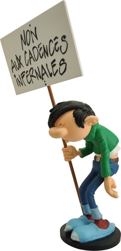 Plastoy - Gaston et sa Pancarte Figurine de Collection
